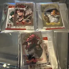 【僕のヒーローアカデミア】パブミラー風アクリルステッカーコレクション