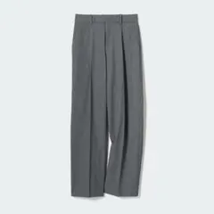 【UNIQLO】タックワイドパンツ（標準68~ 70cm）