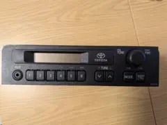 トヨタ CDカセット デッキ ラジオ 純正 78プラド プラド ランクル