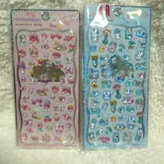 【正規品】プチドロップステッカーみずいろももいろ2セット