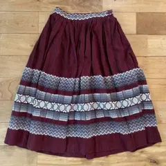 70's MAYATEX FABRICS グアテマラスカート