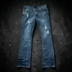 00s LOWBOX Denim Pants Y2K archive