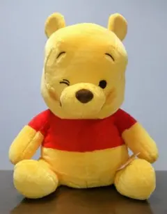 新品タグ付き くまのプーさん FukuFuku ウィンク 超超BIG ぬいぐるみ