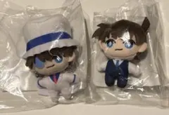 コナンカフェ セガラッキーくじオンライン 執事喫茶 ぬいぐるみ 新一 怪盗キッド