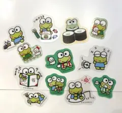 サンキューマート フレークシール けろけろけろっぴ 12枚セット サンリオ