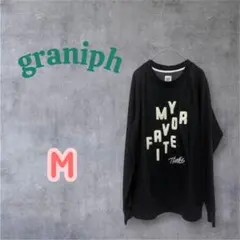 graniph グラニフ　裏起毛　 クルーネックスウェット　M