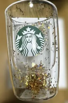 ホリデー2025ダブルウォール耐熱グラススター355ml