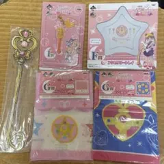セーラームーン　グッズ　一番くじ　5点まとめ売り