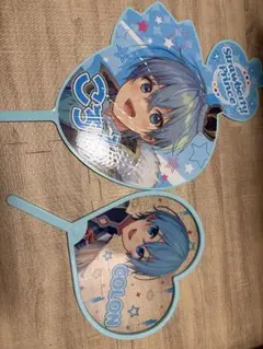 すとぷり ころん うちわ ペンライト - メルカリ