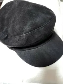 レディースキャスケット　帽子　フリーサイズ　後はゴム