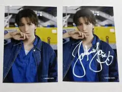 【MATSURI 松岡卓弥】写真集「双六」ブロマイド 2枚セット サイン入