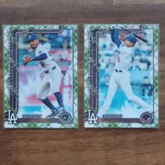 Betts / Freeman 2025 Topps Holiday 2枚セット