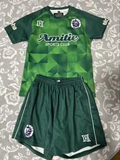 Amitie Sports Club サッカーウェアセット 140 Amitie サッカーウェアセット グリーン - メルカリ