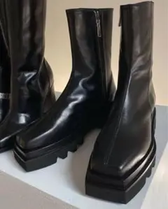 １月末まで掲載　EU37 Peter do コンバットブーツ Peter Do - Combat Boots