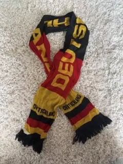 ドイツプロサッカークラブ「1. FCケルン」公式ファンマフラー 赤黒