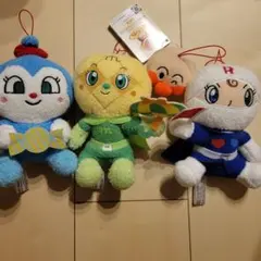アンパンマン コキンちゃん ぬいぐるみ ストラップ