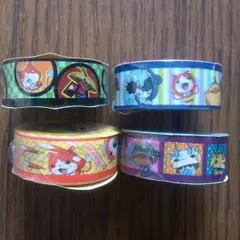 妖怪ウォッチ☆ビニールテープ4個セット
