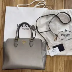 PRADA ハンドバッグ 1BA068 VIT.DAINO - メルカリ
