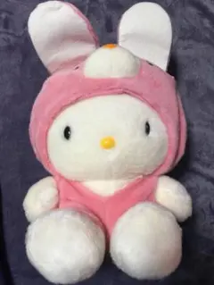 サンリオ キティ 変身うさぎ L ぬいぐるみ 1998年