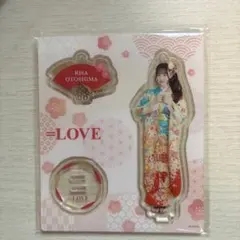 =LOVE イコラブ 音嶋莉沙 アクリルスタンド まとめ売り 音嶋莉沙 イコラブ = LOVE 猫衣装 ラメアクリルスタンド アクスタ