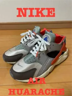 【年始限定・素敵な配色！】NIKE AIR HUARACHE グレー/オレンジ