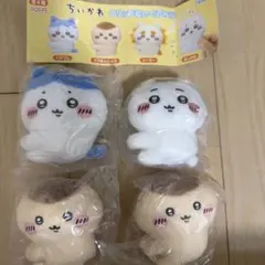 ⭐︎送料無料　ちいかわ　クリップぬいぐるみ①4つセット