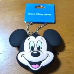 ディズニー　ミッキー　シリコン製バックチャーム