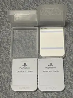 PlayStation プレイステーション メモリーカード 2枚セット