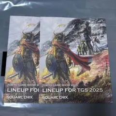 東京ゲームショウ　スクエニ　パンフレット
