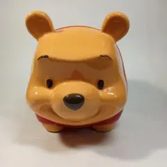 くまのプーさん ピグレット 貯金箱 コインバンク 陶器 加藤工芸