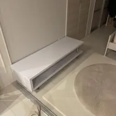 ホワイト テレビ台 シンプルデザイン