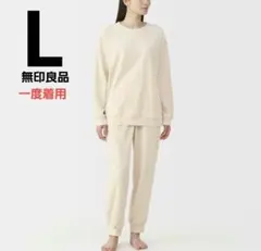 無印良品コットンベロアレディースルームウェアパジャマセットアップLサイズのサムネイル