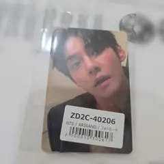 BTS ARIRANG ユニバ 特典トレカ テテ