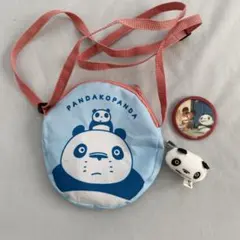 パンダコパンダ 缶バッジ ヘアクリップ ポーチセット