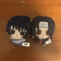 GiGO NARUTO チビちびぐるみ ちびぐるみ サスケ イタチ 2種セット