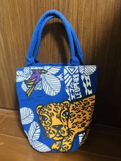 amina ヒョウデザイン トートバッグ