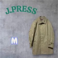J.PRESS ジェイプレス　ベージュ ステンカラーコート M