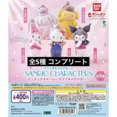サンリオ ミニチュアチャーム ライブキャラクター