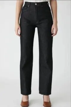 MOUSSY マウジー　ブラック　デニムPLAIN JEANS 26 zaraのサムネイル