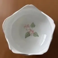 美品　有田焼 高越作 桔梗・小花柄 小鉢＆小皿 4点セット