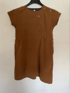 美品【FieldCore】ワークマン 半袖ワンピース 140cm ブラウン