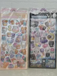 ボンボンドロップ、ぷくぷくシール、蓄光性