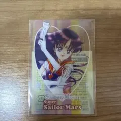 セーラームーン　明治チョコレートコラボ　クリアカード セーラーマーズ
