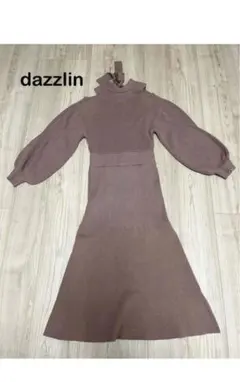 dazzlin ショルダーオープンリボンワンピース