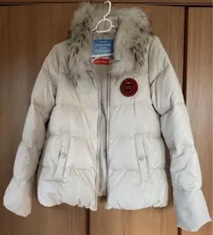 ロデオクラウンズ ファー付きダウン Sサイズ