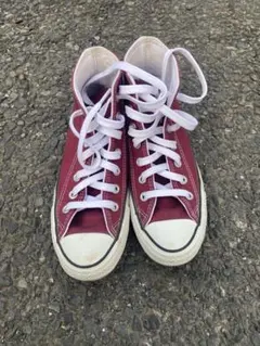 converse all star スニーカー　マルーン　100周年記念