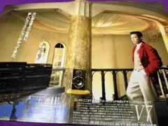 Victor ビクター コンポ 切り抜き 広告 三上博史 ②