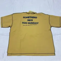★新品未使用★120★TOO SUNDAY Tシャツ イエロー しまむらのサムネイル