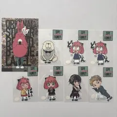 スパイファミリー　ビーサイドレーベル　ステッカー　シール　7枚セット