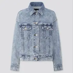UNIQLO ユニクロ　オーバーサイズ　デニム　ジャケット　Gジャン　XL